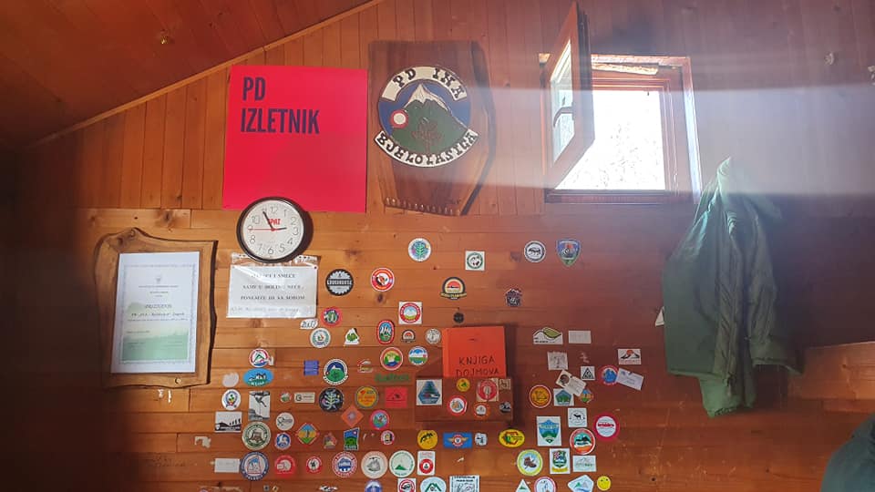 Unutarnjost skloništa Jakob Mihelčić